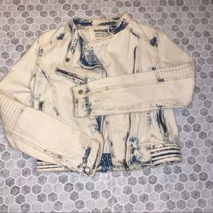 Acid Wash Denim Jacket
